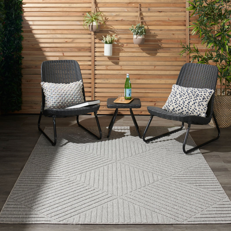 Potwin Machine Woven Indoor Rug, Rectangle 239cm x 300cm
