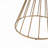 Hollow Edge Retro Art Pine Side Table