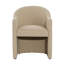 Thora Pine Upholstered Dining Chair, Sand-1872860472