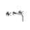 One™ Wall-Mount Sink Faucet, 7-1/8" Spout, Cross Handles