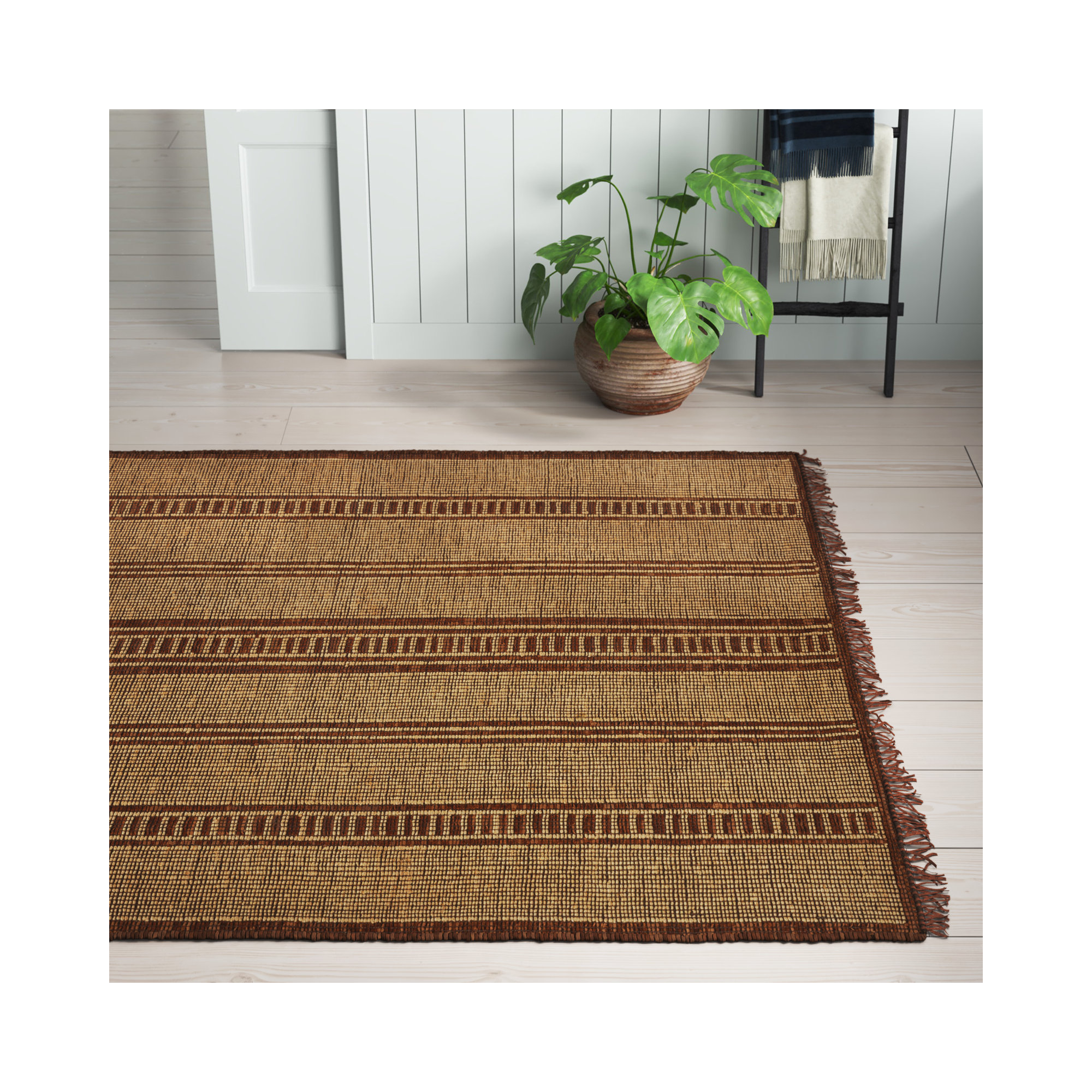 Beckey Handmade Rug, Rectangle 9' x 12'