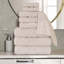 Hisela Zero Twist Cotton Solid Waffle Honeycomb Plush Soft Absorbent Medium Weight Assorted Towel Set-1205453334-1148243500
