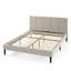 Lit plateforme tapissier Zinus-50919957-50919962