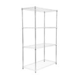 Kitchen And Living Room Handcart Stacking Rack And Organizer - Heavy-Duty - Adjustable
