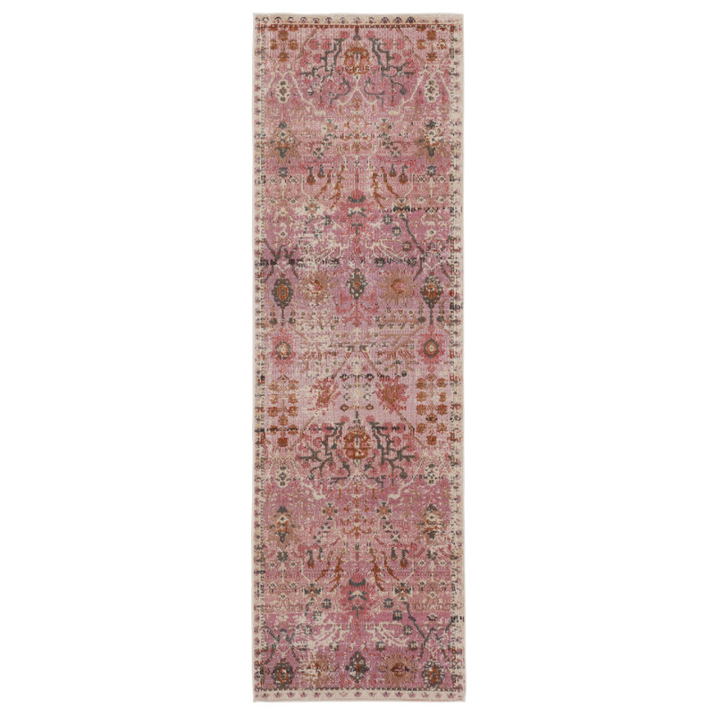 Tapis intérieur / extérieur en polyester tissé à la machine Gagliardi, Tapis de couloir de 2 pi 6 po x 8 pi