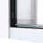 DreamLine Alliance Swing 33 - 34 inch W x 72 5/8 inch H Semi-Frameless Swing Shower Door in Matte Black-82710989-121281139