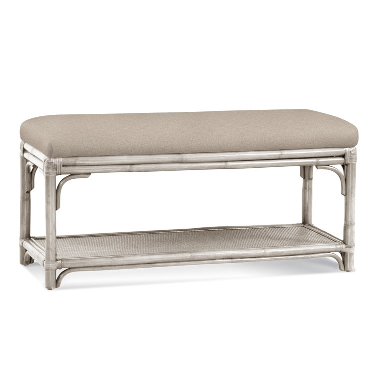 Banc de rangement en osier Summer Retreat