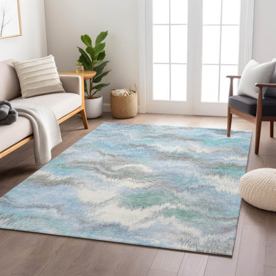Tapis tourbillon intérieur / extérieur lavable à la machine London ACN2258