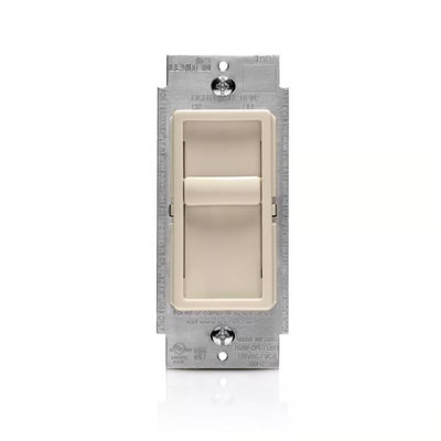 Gradateur à glissière 600 watts Levora Decora SureSlide