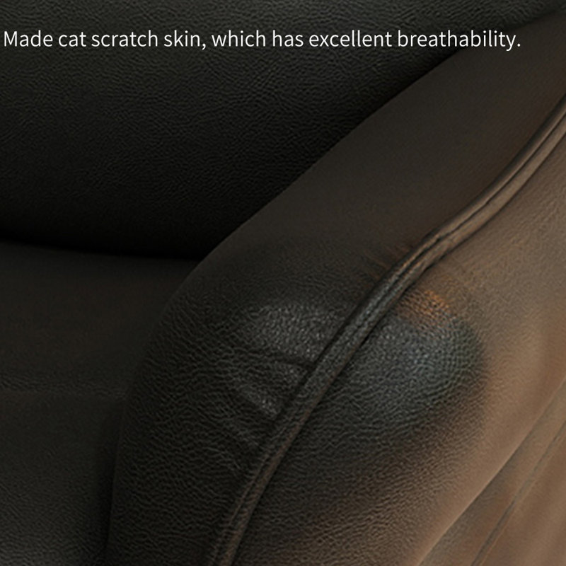 Ergonomic Adjustable Lounge Chair Comfort Durable, Black