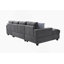 Canapé modulaire confortable en forme de U avec coussins moelleux, sièges polyvalents et chaises longues relaxantes pour le confort de la maison-1651554122