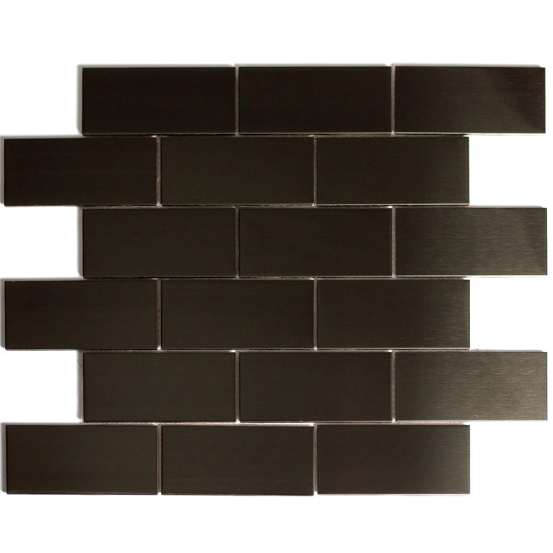 Enchanted Metals 2" x 4" Mosaic Tile