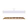 47.24 In. W X 18.11 In. D X 8.15 In. H Single Sink Wall-Mounted Bath Vanity In Natural Wood With White Acrylic