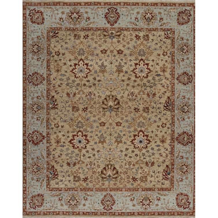Maharani Hand Knotted Wool Area Rug