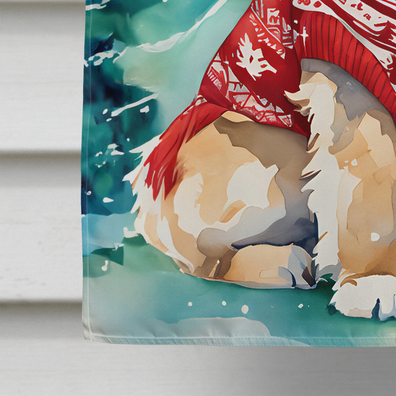 Double Sided Polyester Christmas, 40'' H x 28'' W