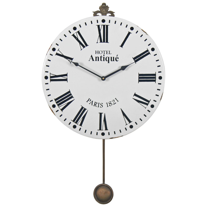 Acker Metal Wall Clock