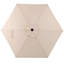 Parasol de marché de 7,5 pi avec bouton-poussoir, relevage à manivelle et évent pour terrasse de jardin-129514887