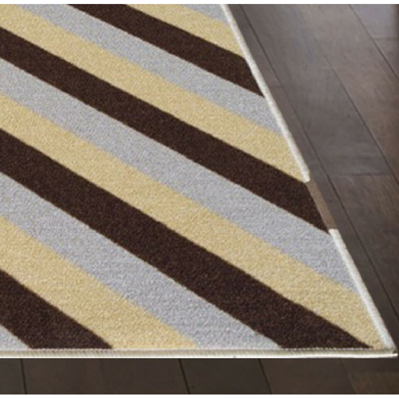 Macguiness Striped Indoor / Outdoor Area Rug, Rectangle 160 x 230cm