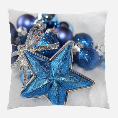 Canvas Outdoor Reversible Throw Pillow