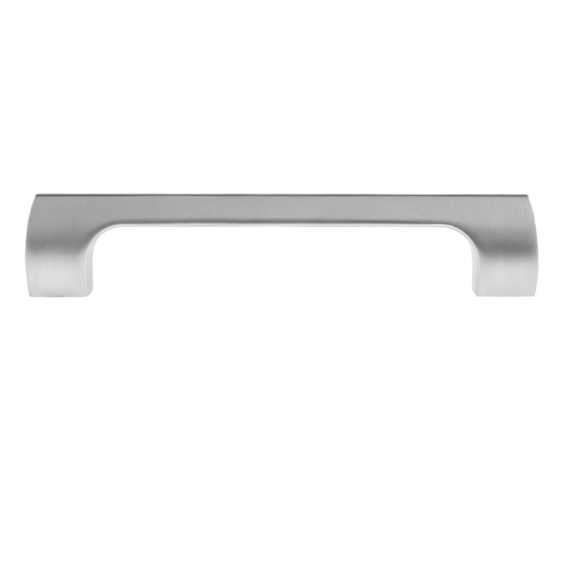 Modern 5" Center to Center Satin Nickel Bar Drawer Pull
