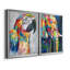 «Vibrant Parrot», ensemble de 2 reproductions d'impressions-1473477647-1473477646-1473630542