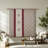 Elegant Red Polyester Bedding Sets, Contemporary Style For Home Decor