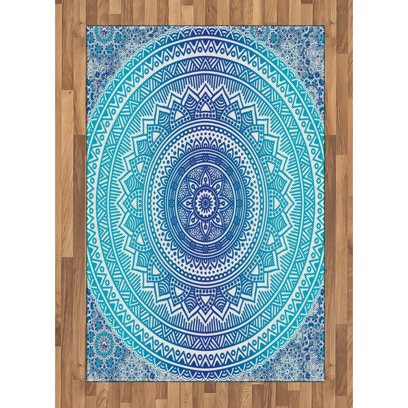 Terrell Patterned Hand Woven Area Rug, Rectangle 120 x 180cm