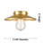 Krysia Flush Mount