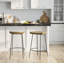 Samanthia Counter Stool with Metal Frame-41721680-23030001