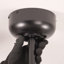 Ventilateur de plafond à abat-jour cylindrique 20 po avec télécommande et ensemble d'éclairage inclus Raia-1085176615