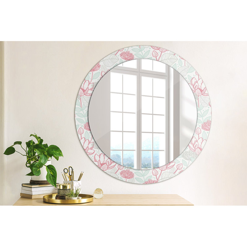 Huldar Glass Flat Wall Mirror
