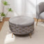 Repose-pieds rond avec rangement Cristen-567905233