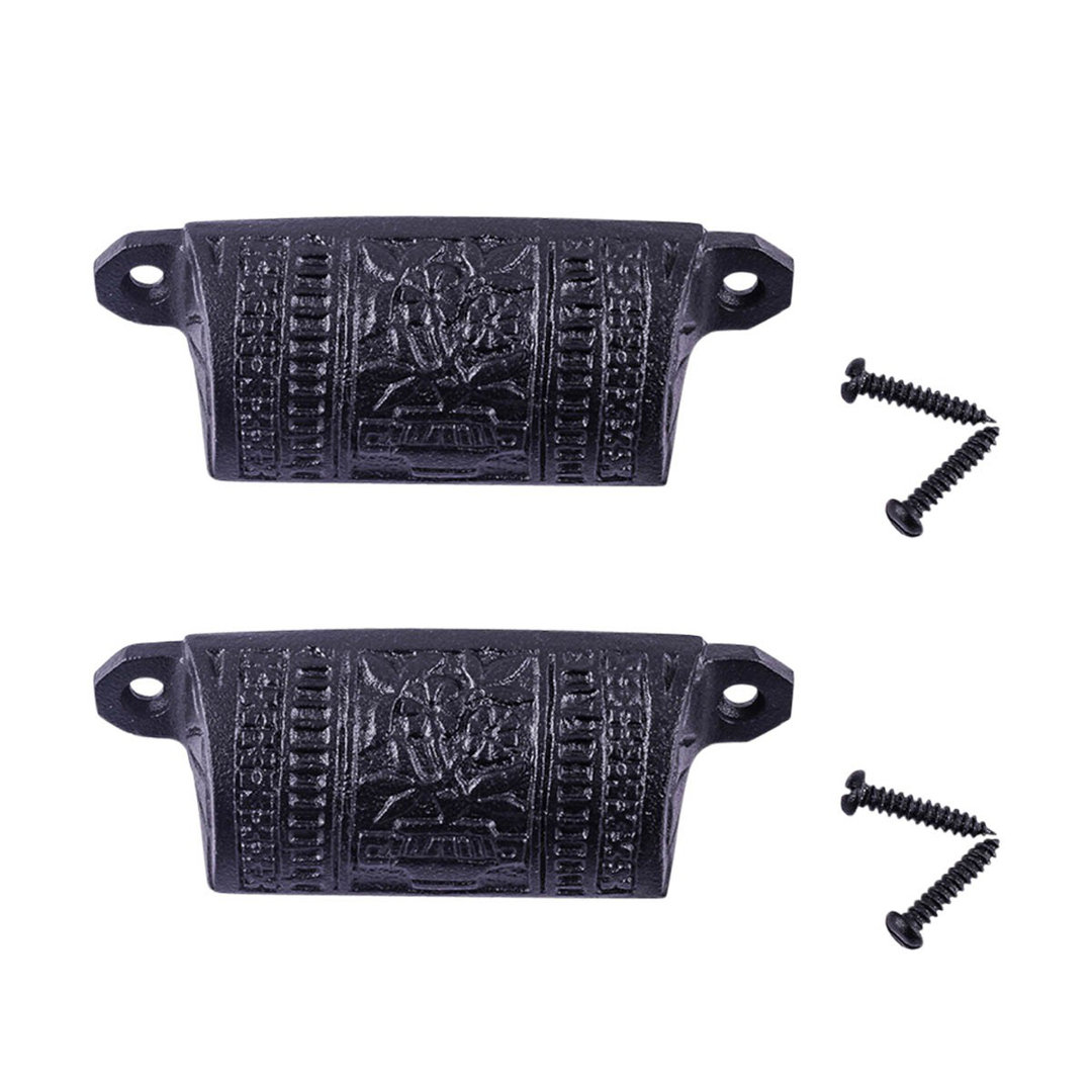 Cabinet or Drawer Iron 3 3/8" Center to Center Cup Pull (Set of 2) The Renovators Supply Inc.