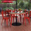 Table de restaurant commerciale intérieure / extérieure en polyester Harewood-582744025-582744026