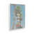 Opaque White Floater Framed