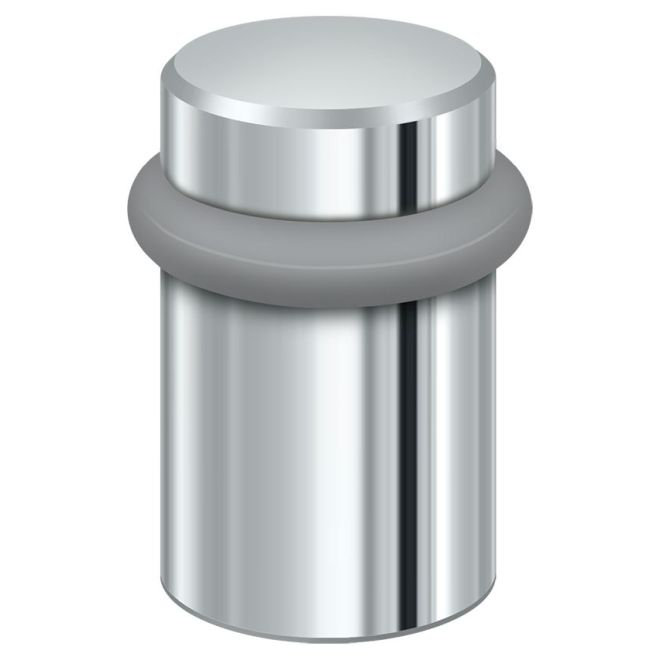 Butée pour support de plancher en laiton, Chrome poli