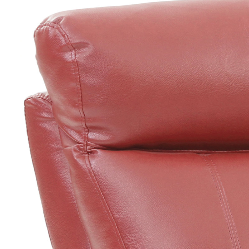 Coin Wedge G761B-W, Rouge