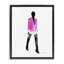 Cadre flottant Girl In Pink, par Simone Elum-1462170008-1462169988