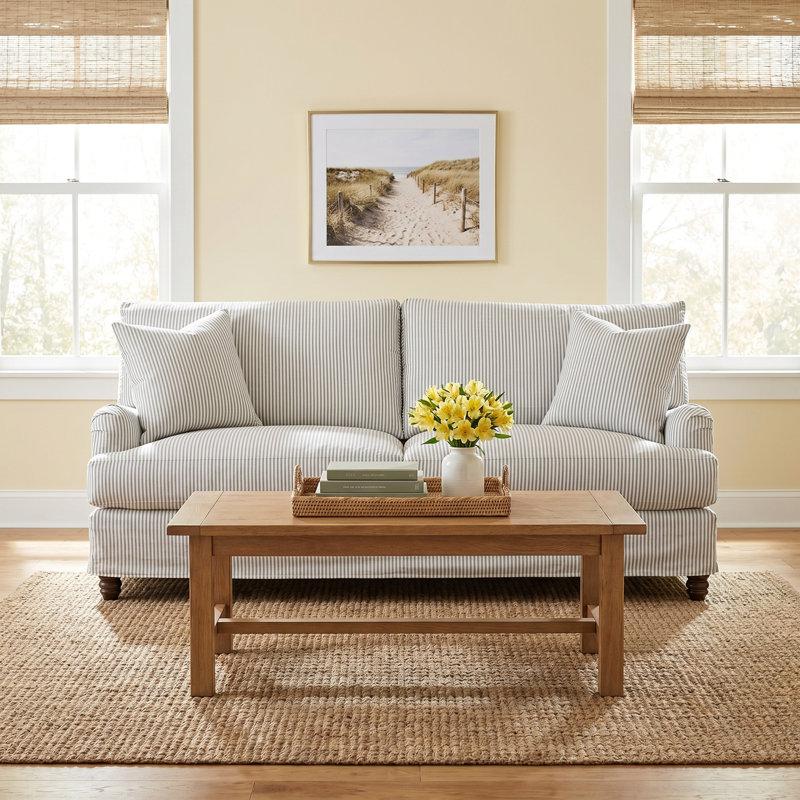 Walters Slipcovered Sofa, Cruise Adrift
