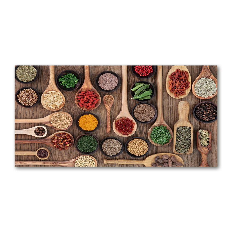 Spices And Herbs - Wrapped Canvas Print