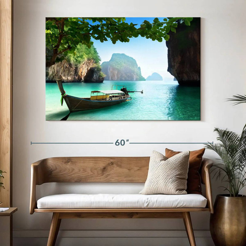 Bateau Mehar Krabi, H 34 po x l 51 po