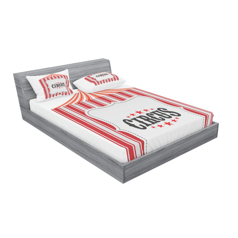 Microfiber Sheet Set, Full Sheet Set with Fitted Sheet