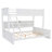 Bunk Bed With Storage Cabinets And USB Ports