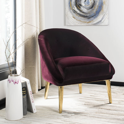 Skye Velvet Armchair