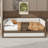 Full Size Upholstered Daybed With Pull Out Trundle