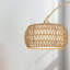 Lampe sur pied en rotin Arc-1943485838