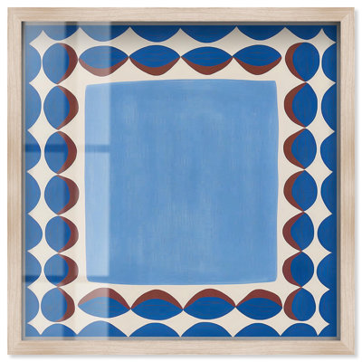 Encadré en couleur II, reproduction d'art encadré moderne par Art Remedy
