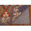 Tapis oriental coloré 7 x 9 Kilim