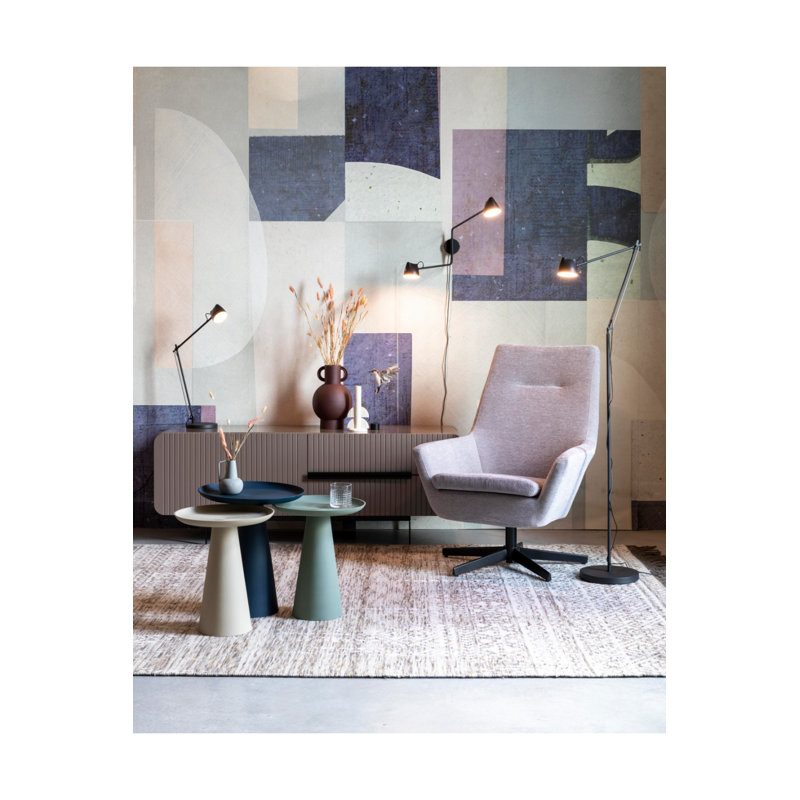 Ringar Single End Table, Blue
