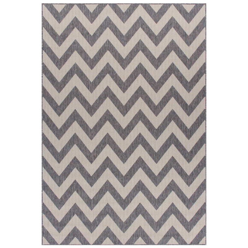 Hinderikus Machine Woven Grey Indoor Rug, Rectangle 60 x 110cm
